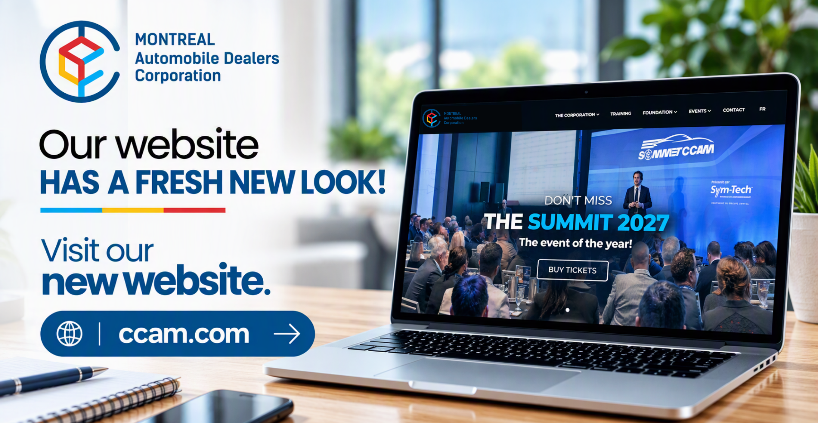 CCAM Launches New Website and Online Training Environment